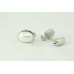 925 Sterling Silver Men's Cuff links, Natural semi precious Pearl Gemstone
